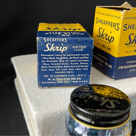 7 Bottles with 6 boxes - Writing Fluid & Drawing Ink - Vintage - Picture 6 of 14